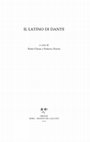 Research paper thumbnail of Indagini lessicografiche sul latino di Dante: graeca, tradizione e innovazione nel lessico della "Monarchia"