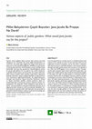 Research paper thumbnail of Millet bahçelerinin çeşitli boyutları: Jane Jacobs bu projeye ne derdi?