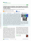 Research paper thumbnail of Composite Elastomer Exhibiting a Stress-Dependent Color Change and High Toughness Prepared by Self-Assembly of Silica Particles in a Polymer Network