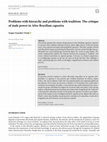 Research paper thumbnail of Problems with hierarchy and problems with tradition: The critique of male power in Afro-Brazilian capoeira