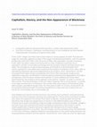 Research paper thumbnail of Capitalism, Slavery, and the Non-Appearance of Blackness; Review: Nick Nesbitt, The Price of Slavery and Denise Ferreira da Silva, Unpayable Debt