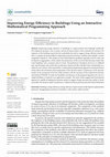 Research paper thumbnail of Improving Energy Efficiency in Buildings Using an Interactive Mathematical Programming Approach