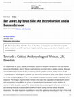 Research paper thumbnail of Far Away, by Your Side: An Introduction and a Remembrance, Hot Spots Series Woman, Life, Freedom