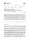 Research paper thumbnail of Bridge Carbon Emissions and Driving Factors Based on a Life-Cycle Assessment Case Study: Cable-Stayed Bridge over Hun He River in Liaoning, China