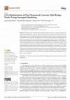 Research paper thumbnail of CO2-Optimization of Post-Tensioned Concrete Slab-Bridge Decks Using Surrogate Modeling