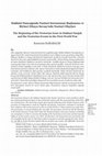 Research paper thumbnail of Hakkâri Sancağında Nasturi Sorununun Başlaması ve Birinci Dünya Savaşı'nda Nasturi Olayları The Beginning of the Nestorian Issue in Hakkari