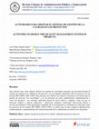 Research paper thumbnail of Actividades Para Diseñar El Sistema De Gestión De La Calidad en Los Proyectos