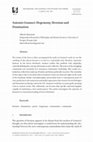 Research paper thumbnail of Antonio Gramsci: Hegemony, Heroism and Domination