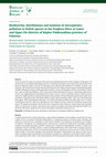 Research paper thumbnail of Biodiversity, distributions and isolation of microplastics pollution in finfish species in the Panjkora River at Lower and Upper Dir districts of Khyber Pakhtunkhwa province of Pakistan