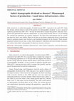 Research paper thumbnail of India’s demographic dividend or disaster? Mismanaged factors of production—Land, labor, infrastructure, cities