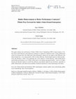 Research paper thumbnail of Bolder Disinvestment or Better Performance Contracts? Which Way Forward for India’s State-Owned Enterprises