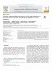 Research paper thumbnail of Polycyclic maleimide-based derivatives as first dual modulators of neuronal calcium channels and GSK-3β for Alzheimer's disease treatment