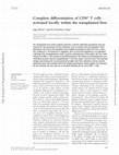 Research paper thumbnail of Complete differentiation of CD8+ T cells activated locally within the transplanted liver