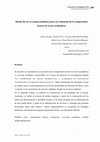 Research paper thumbnail of Diseño de un screening académico para la evaluación de la comprensión lectora de textos académicos