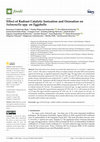 Research paper thumbnail of Effect of Radiant Catalytic Ionization and Ozonation on Salmonella spp. on Eggshells