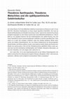 Research paper thumbnail of Theodoros Xanthopulos, Theodoros Metochites und die spätbyzantinische Gelehrtenkultur. Zu einem unbeachteten Brief im Codex Laur. Plut. 59.35 und den Xanthopulos-Briefen im Codex Vat. gr. 112