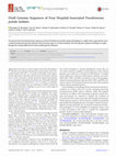 Research paper thumbnail of Draft Genome Sequences of Four Hospital-Associated Pseudomonas putida Isolates