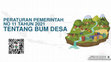 Research paper thumbnail of Pokok Pikiran PP & Rapermen BUM Desa