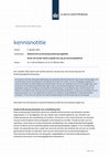 Research paper thumbnail of Kennisnotitie Herziening Kinderopvangbeleid - okt 2022