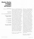 Research paper thumbnail of Glauber Rocha: ontología y política del hambre