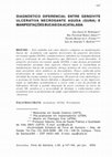 Research paper thumbnail of Diagnóstico Diferencial Entre Gengivite Ulcerativa Necrosante Aguda (Guna) e Manifestações Bucais Da Acatalasia