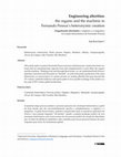 Research paper thumbnail of Engineering alterities: the organic and the machinic in Fernando Pessoa's heteronymic creation