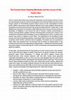 Research paper thumbnail of The Current Grain Shipping Blockade and the Lessons of the Tanker War