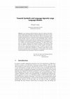 Research paper thumbnail of Towards Symbolic and Language-Agnostic Large Language Models