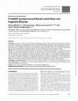 Research paper thumbnail of ProtNAff: protein-bound Nucleic Acid filters and fragment libraries