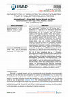 Research paper thumbnail of Implementation of Information Technology Utilization Policy in Tegal City Central Java Province