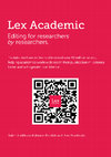 Research paper thumbnail of Lex Academic