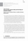 Research paper thumbnail of God's Sanctity, Human Frailty and the Shape of Christian Vocation, Bogoslovni vestnik 80 (2020) 3, 551-564.