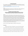 Research paper thumbnail of The right to learn our (m)other tongues: indigenous languages and neoliberal citizenship in El Salvador and Mexico