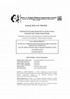 Research paper thumbnail of Özbekistan’da Sovyetler Dönemi Kur’an-ı Kerim Tercüme Faaliyetleri (Şark Yulduzı Dergisi Örneği)