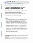 Research paper thumbnail of A risk score to identify HIV-infected women most likely to become lost to follow-up in the postpartum period