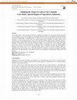 Research paper thumbnail of Thinking the Work of Craft as City’s Identity Case Study: Special Region of Yogyakarta, Indonesia