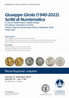 Research paper thumbnail of SCRITTI DI NUMISMATICA locandina