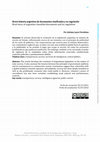 Research paper thumbnail of Breve historia argentina de documentos clasificados y su regulación