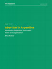 Research paper thumbnail of Abortion in Argentina: Movement Expansion, Green Wave and Legalization