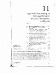 Research paper thumbnail of Age and Functioning in the Legal System: Victims, Witnesses, and Jurors