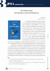 Research paper thumbnail of Book Review - The Number Bias:  How Numbers Lead and Mislead Us