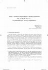 Research paper thumbnail of Terra e territorio tra Entella e Monte Adranone dal VI al III sec . a .C . Il contributo del survey sistematico