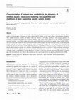 Research paper thumbnail of Characterization of patterns and variability in the dynamics of outdoor aquatic mesocosms: exploring the capabilities and challenges in data supporting aquatic system models