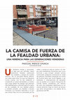 Research paper thumbnail of La camisa de fuerza de la fealdad urbana: una herencia para las generaciones venideras