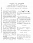 Research paper thumbnail of Mott Insulators without Symmetry Breaking