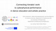 Research paper thumbnail of Connecting Xenakis' work to cyberphysical performance in dance education and artistic practice