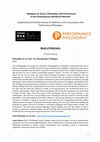 Research paper thumbnail of "Philosophy on our Feet: The choreography of dialogue"  for "Dialogues on Dance, Philosophy, and Performance in the Contemporary Neoliberal Moment"