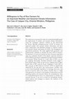 Research paper thumbnail of Willingness to Pay of Rice Farmers for an Improved Weather and Seasonal Climate Information