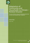 Research paper thumbnail of Adaptation of Community and Households to Climate-Related Disaster: The Case of Storm Surge and Flooding Experience in Ormoc and Cabalian Bay, Philippines