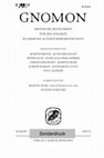 Research paper thumbnail of Review of C. Salemme, Contributi lucreziani (Bari, Cacucci, 2020), in Gnomon: Kritische Zeitschrift für die gesamte klassische Altertumswissenschaft 95.6 (2023), pp. 502-507